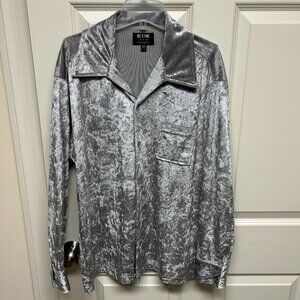 Vintage 90s BC Ethic Poly Button-Down Shirt